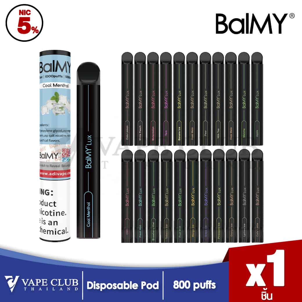 BalMY Disposable Pod lux all