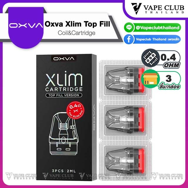 Oxva Xlim Top Fill Cartridge
